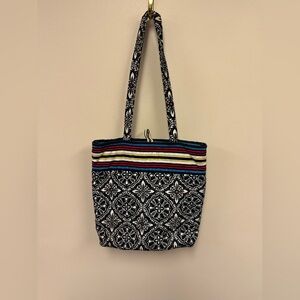 Vera Bradley Colorful Patterned Tote Bag